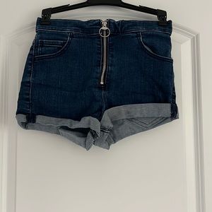 Size 1 dark wash Skater Shorts